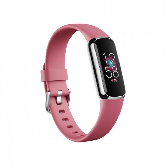 Fitbit Luxe Fitness And Wellness Tracker (Latinum/Orchid)