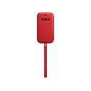 Apple iPhone 12 Pro Max Leather Sleeve with MagSafe (Red)