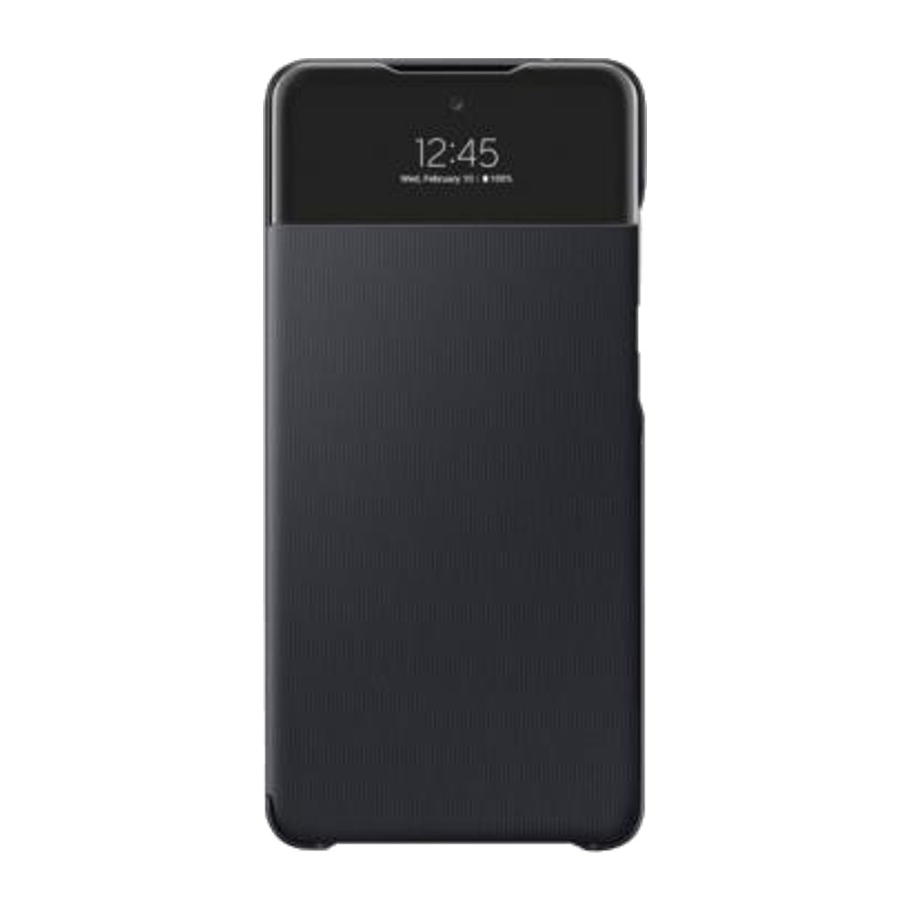 Samsung Galaxy A72 Smart S-View Wallet Cover (Black)