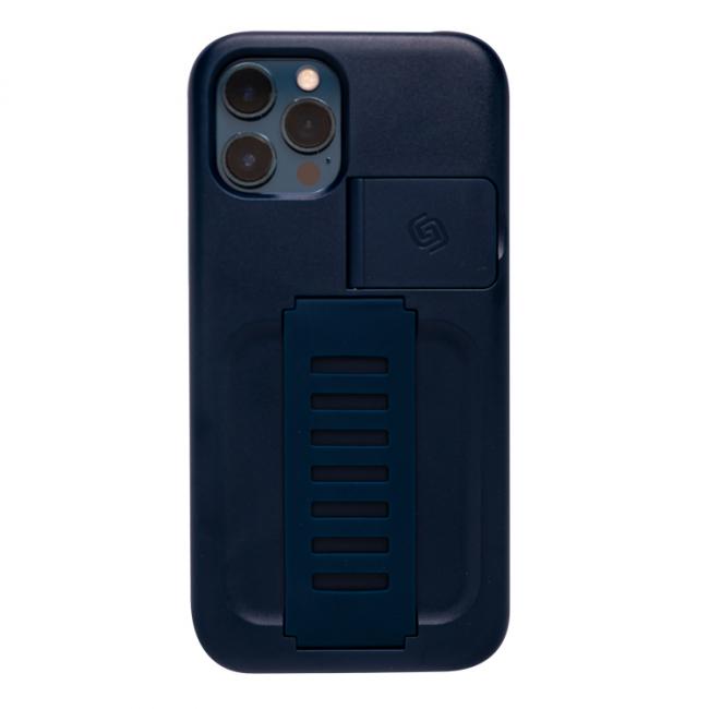 Grip2u Boost Case with Kickstand for iPhone 12 Pro Max (Navy)