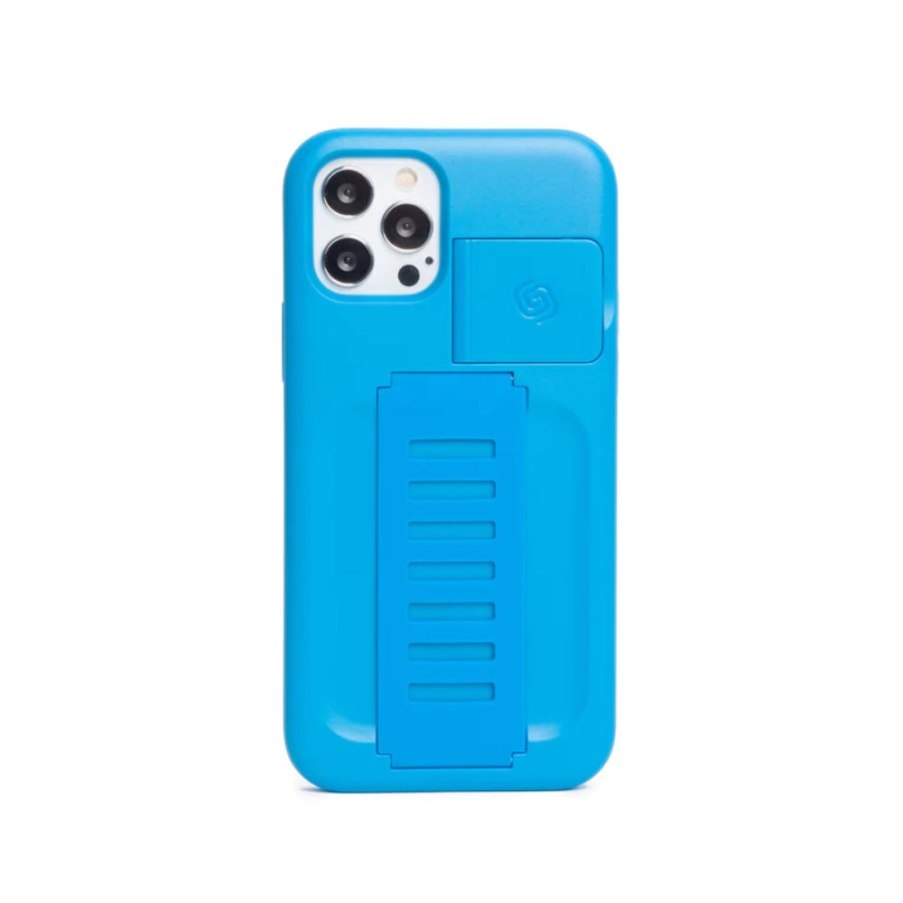 Grip2u Boost Case with Kickstand for iPhone 12/12 Pro (Marine)