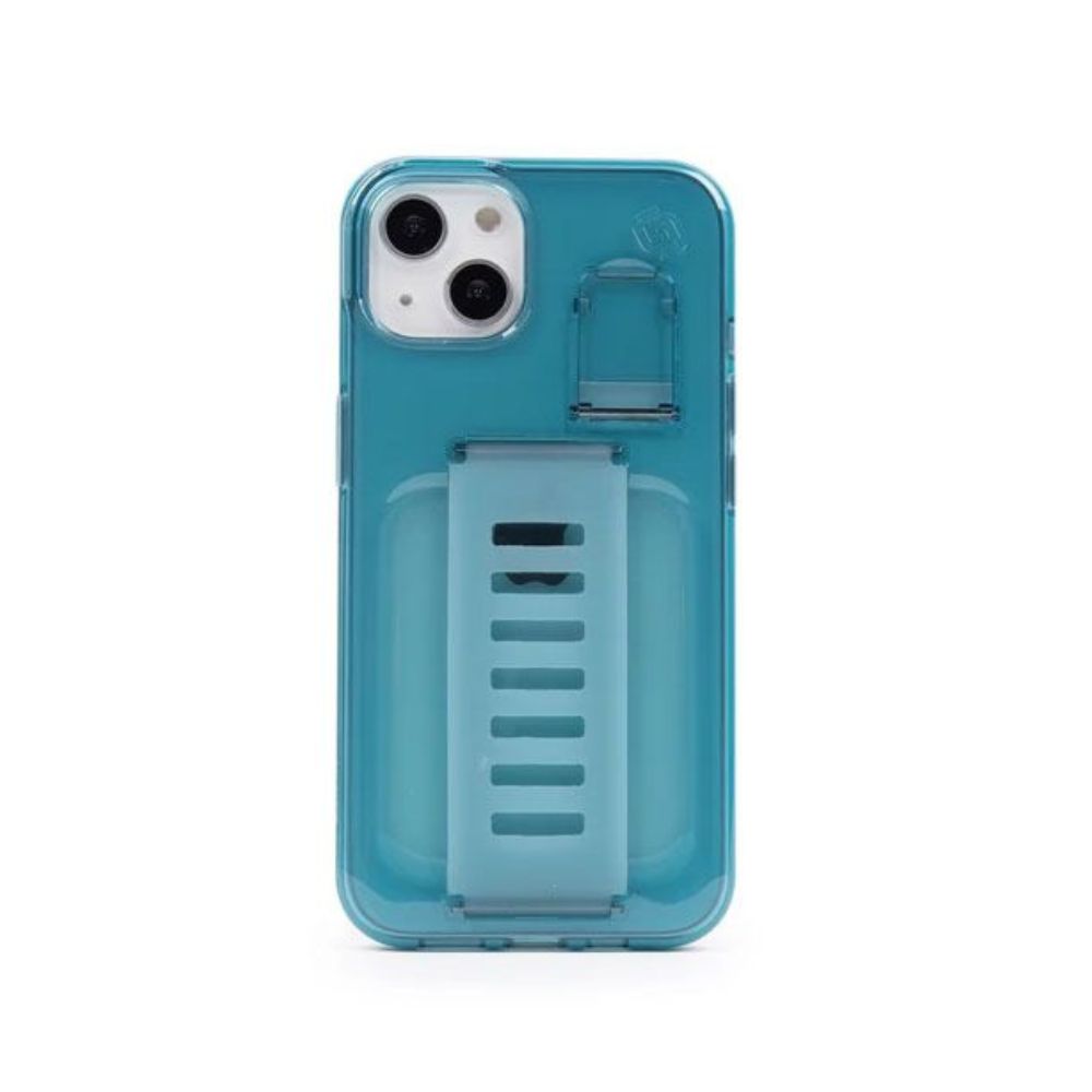 Grip2u Boost Case with Kickstand for iPhone 13 (Sapphire)