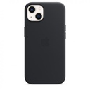 Apple Leather with MagSafe for iPhone 13 (Midnight Black)