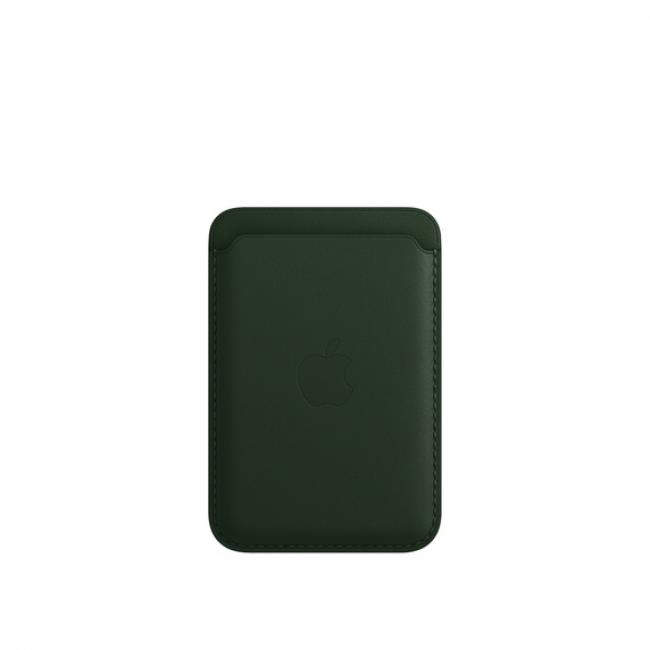 Apple iPhone Leather Wallet with MagSafe (Sequoia Green)
