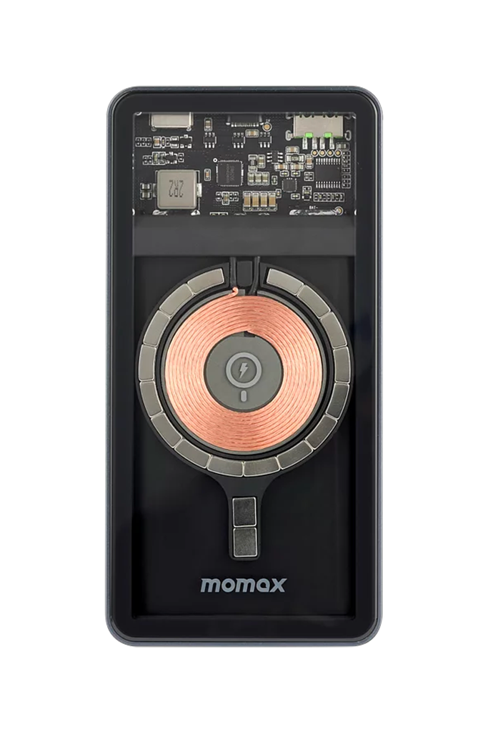 Momax Q.Mag Power+ Magnetic Wireless Battery pack 10000mAh (Space Grey)