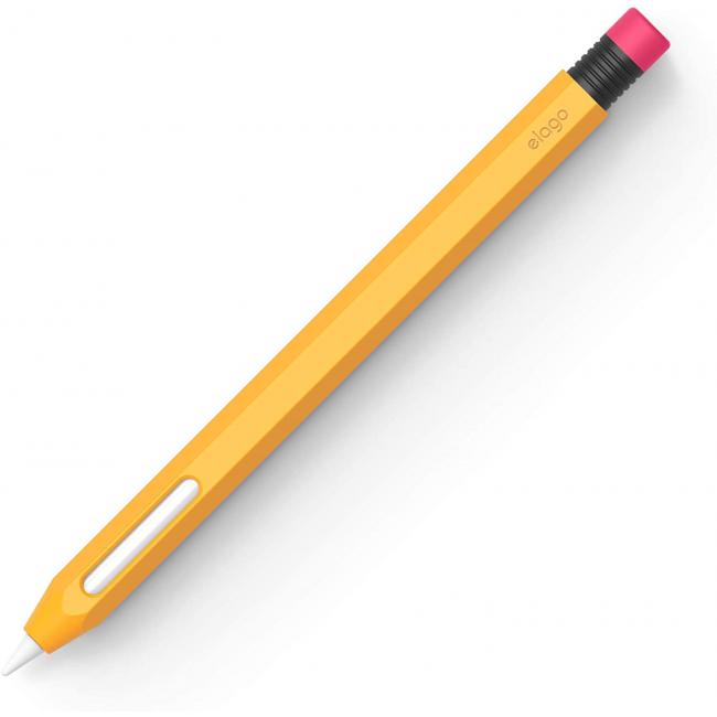 [EAPEN2-SC-YE] إيلاجو كلاسيك كفر قلم أبل الأصدار الثاني (أصفر)