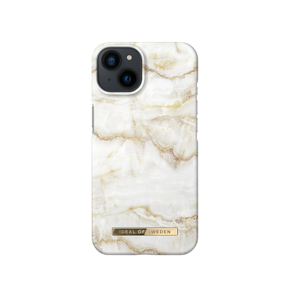 Ideal of Sweden Fashion Case for iPhone 13 (Golden Pearl Marble)