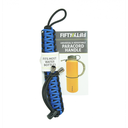 Fifty Fifty Paracord Handle for Bottles Outdoor (Blue)