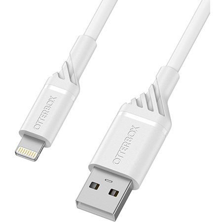 OtterBox Lightning to USB-A Standard Cable 2m (White)