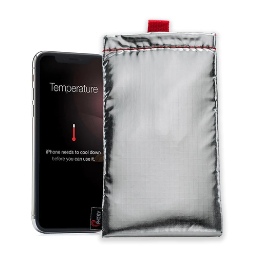[777111] Phoozy Apollo Thermal Phone Case (Silver L)