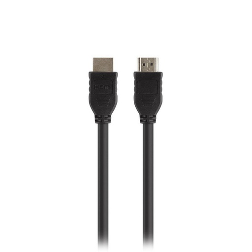 [F3Y017BT1.5MBLK] Belkin High-Speed Standard HDMI Cable 4K Ultra HD 1.5m (Black)