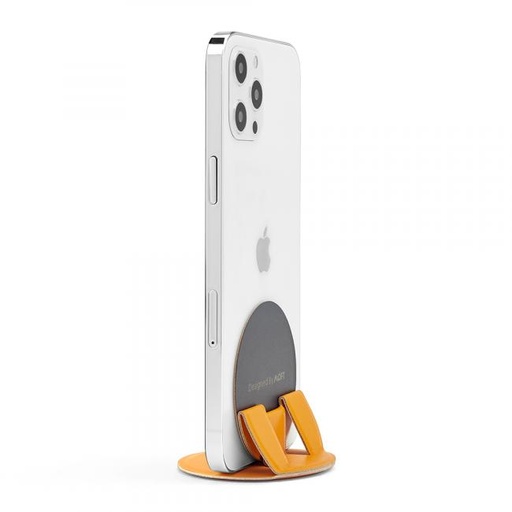 [MS018A-1-YL] Moft O-Snap Phone Stand and Grip with Magnetic Stand (Yellow)