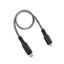 Kavy Woven 3A Lightning to Type-C Cable 0.3m