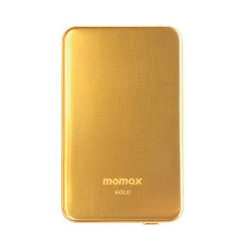 [IP106LCN1] Momax Q.Mag Power 6 5000mAh Magnetic Wireless Battery Pack (Gold)