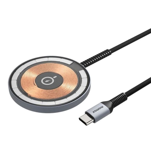 [UD21E] Momax Q.Mag Magnetic Wireless Charger (Grey)