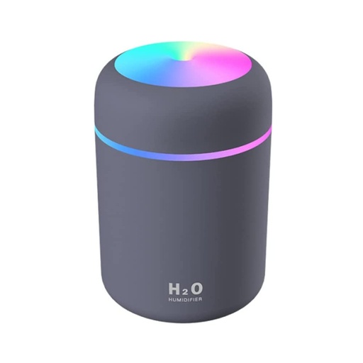 [X00317OW1X] USB Colorful Humidifier (Grey)