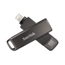 SanDisk iXpand Flash Drive Luxe 128GB USB-C + Lightning