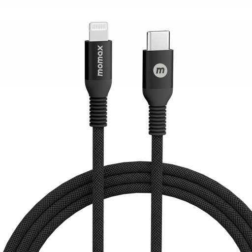 [DL51D] Momax Elite Link Lightning to USB-C Cable 1.2m (Black)