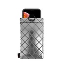 Phoozy Apollo II Antimicrobial Insulated Phone Case (Silver L)