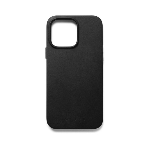 [MUJJO-CL-027-BK] Mujjo Full Leather Case with MagSafe for iPhone 14 Pro (Black)