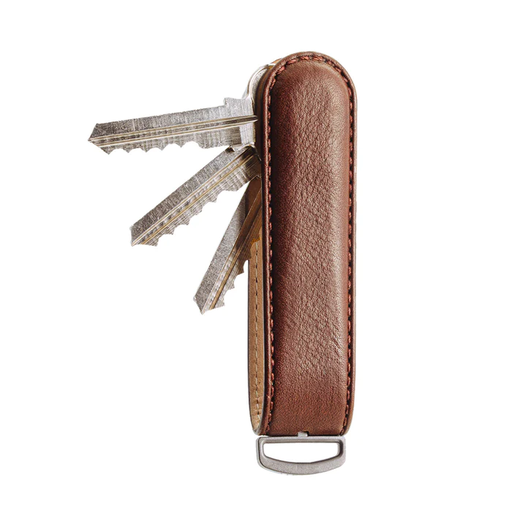 [Jibbon_COCOA] جيبون كي ميدالية مفاتيح + مفتاح متعدد الاستخدامات (بني غامج)