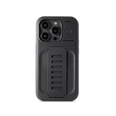 Grip2u Boost Case with Kickstand for iPhone 14 Pro (Charcoal)