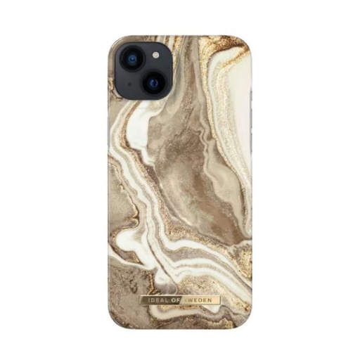 [IDFCGM19-I2267-164] Ideal of Sweden Fashion Case iPhone 14 Plus (Golden Sand Marble)