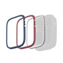 UNIQ Moduo 3-in-1 PC Bezel Protector Bundle 45/44mm (Blue/Red/White)