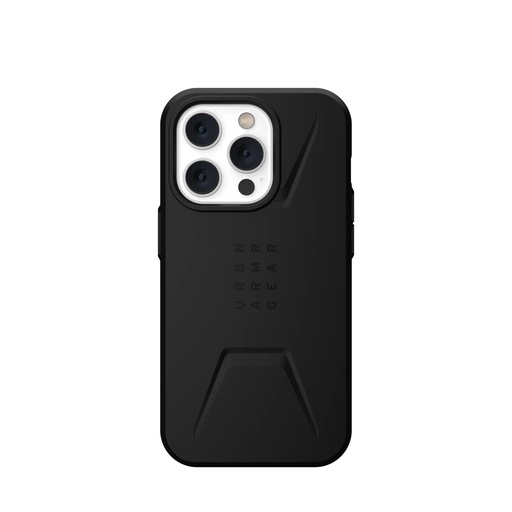 [114038114040] UAG Civilian Case iPhone 14 Pro-Magsafe (Black)