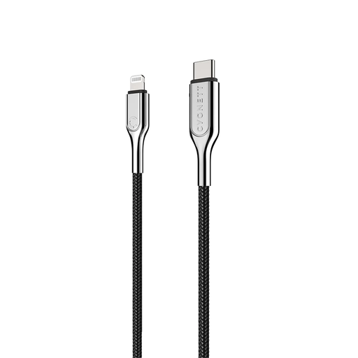 [CY2799PCCCL] Cygnett Armoured Lightning to USB-C Cable 1M (Black)