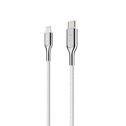 [CY2800PCCCL] Cygnett Armoured Lightning to USB-C Cable 1M (White)