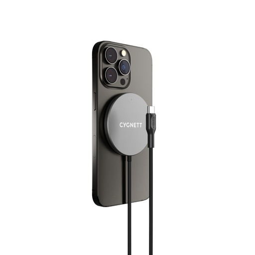 [CY3757CYMCC] Cygnett MagCharge Cable 7.5W Black 1.2M-EOL
