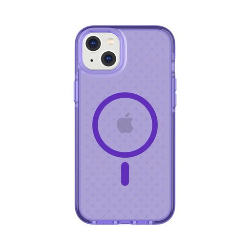 [T21-9636] Tech21 EvoCheck iPhone 14 Plus-Magsafe (Wondrous Purple)