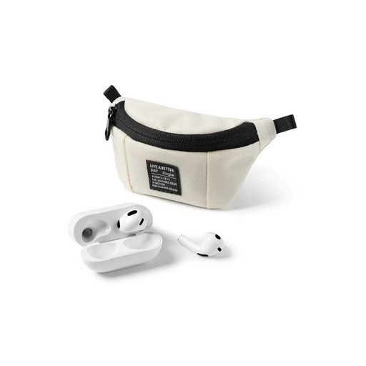 [BG09635RS] Ringke Mini Pouch Sling Bag for Headphones (Ivory)
