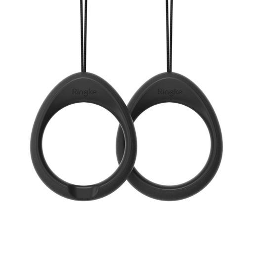 [ST605125RS] Ringke Finger Ring Strap 2 Pack (Black)