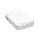 Momax Q.PLUG BOX 100W 6-Port GaN with Wireless Charging (White)