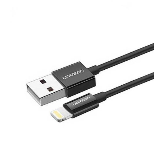 [11189] UGREEN Lightning to USB 2.0 A Male Cable 1m (Black)