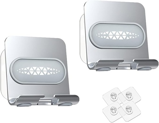 [B10] Aukvite B10 Wall Phone Holder (Silver)