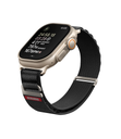 SkinArma Kobu Nylon Strap for Apple Watch Ultra 49mm (Black)