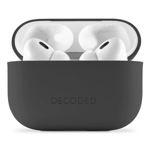 [D23APP2C1SCL] Decoded Silicone Case Airpods Pro 1 &amp; 2 (Charcoal)