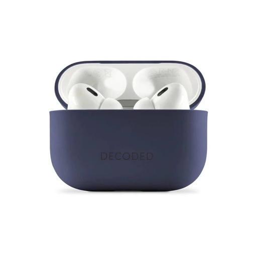 [D23APP2C1SMNY] Decoded Silicone Case Airpods Pro 1 &amp; 2 (Navy Peony)