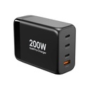 Powerology 200W GaN Smart Terminal (3 PD Port + 1 Q.C Port)