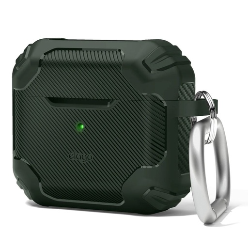 [EAP3SDAM-DGR] Elago Solid Armor Case Airpods 3 (Dark Green)