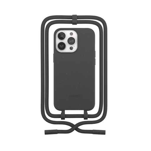 [cha153] Woodcessories Change Case iPhone 14 Pro (Black)
