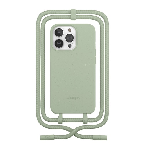 [cha170] Woodcessories Change Case iPhone 14 Pro Max (Green)