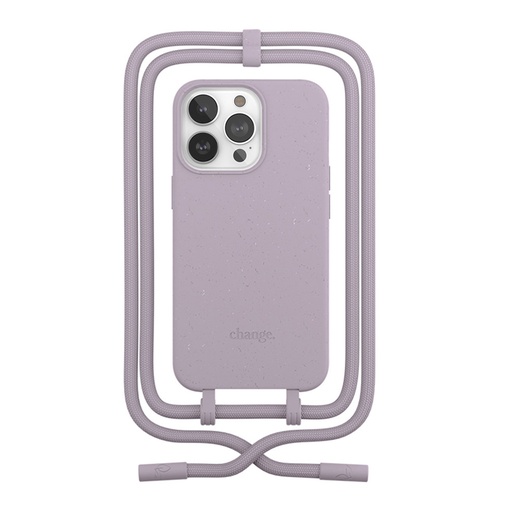 [cha171] Woodcessories Change Case iPhone 14 Pro Max (Lilac)