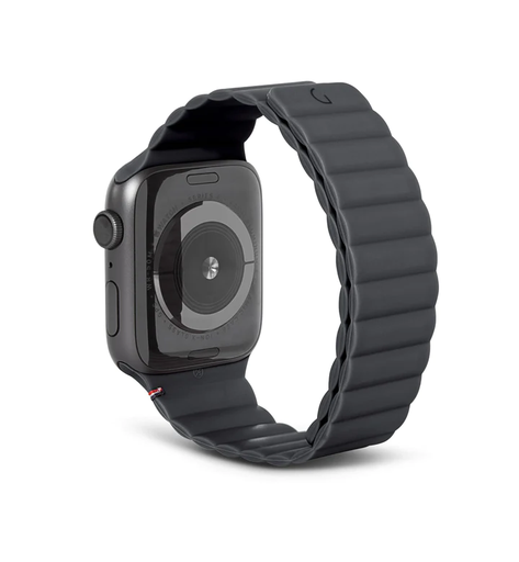 [D22AWS40TSL3SCL] Decoded Silicone Traction Lite Strap Apple Watch 41/40/38mm (Charcoal)