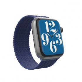 [705009506] Gear4 Braided Watch Band M 45/44/42mm (Navy Blue)