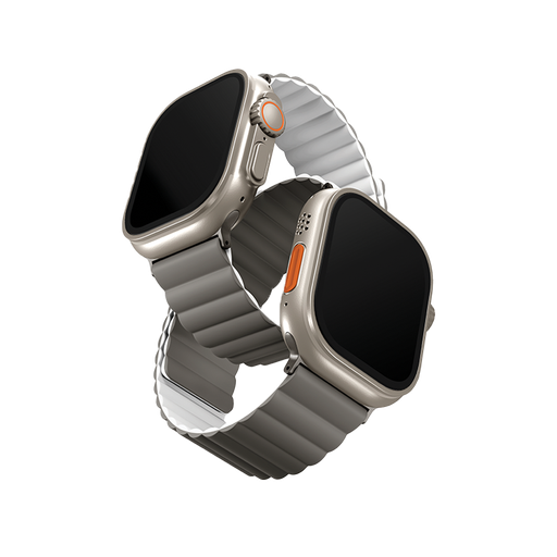 [UNIQ-49MM-REVAGRYDWHT] UNIQ Revix Reversible Magnetic for Apple Watch Strap 49/45/44/42mm (Ash Grey/Dove White)