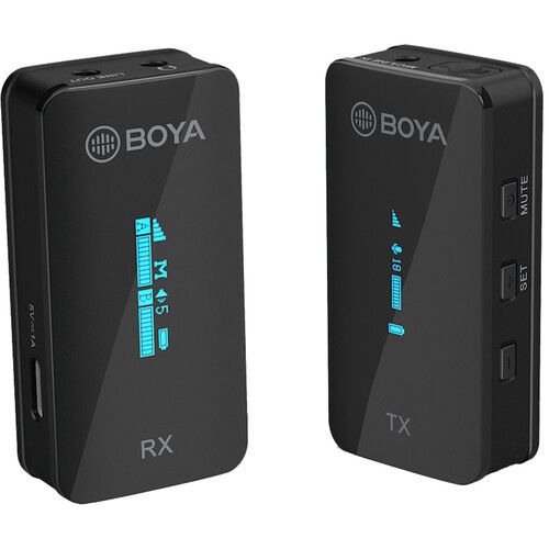 [XM6 S1] BOYA XM6 S1 Wireless Digital Camera Mount Micropone System 1 person  2.4GHZ